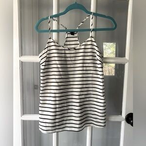 J Crew Striped Camisole Tank Blouse Size 0/ Small